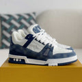 Monogram Denim Blue Sneakers