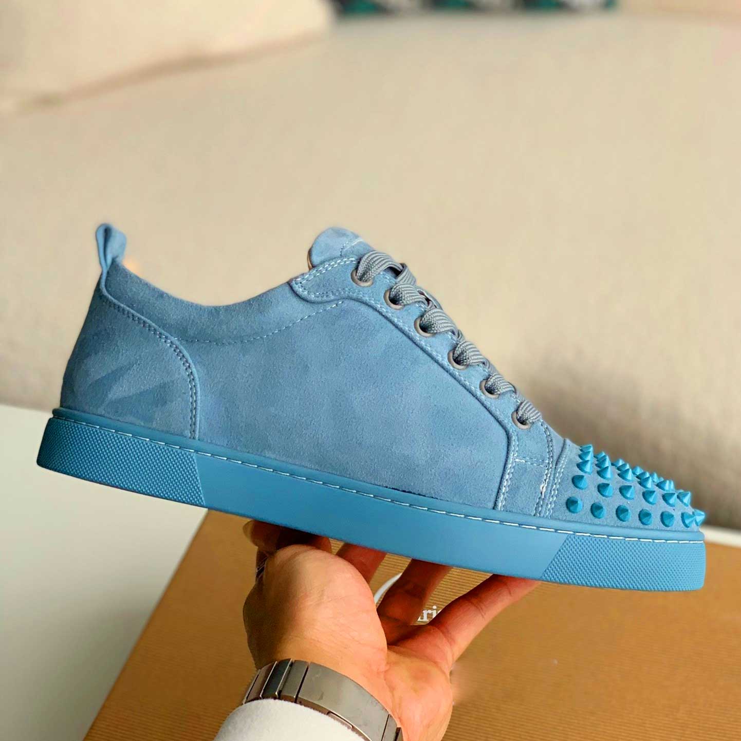 Spikes Sneakers Blue